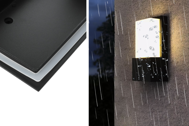 Kinkiet dekoracyjny zewnętrzny / wewnętrzny Koga KZK02 E27 IP55