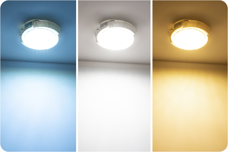 Lampa solarna plafon LED wodoodporna IP65 zewnętrzna Decorya DCS01 sufitowa naścienna