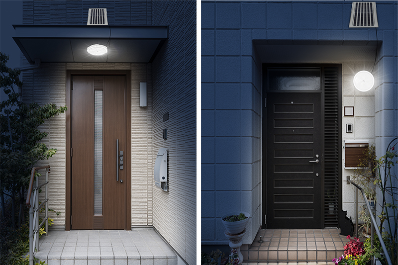 Lampa solarna plafon LED wodoodporna IP65 zewnętrzna Decorya DCS01 sufitowa naścienna