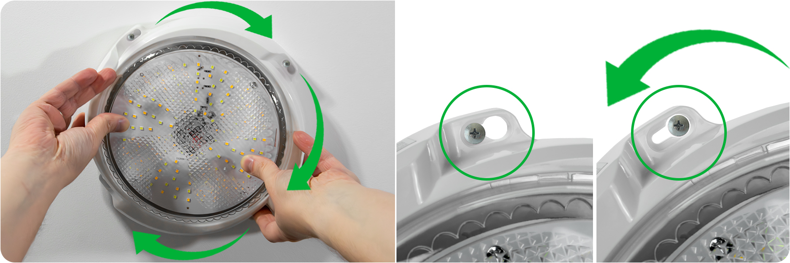 Lampa solarna plafon LED wodoodporna IP65 zewnętrzna Decorya DCS01 sufitowa naścienna